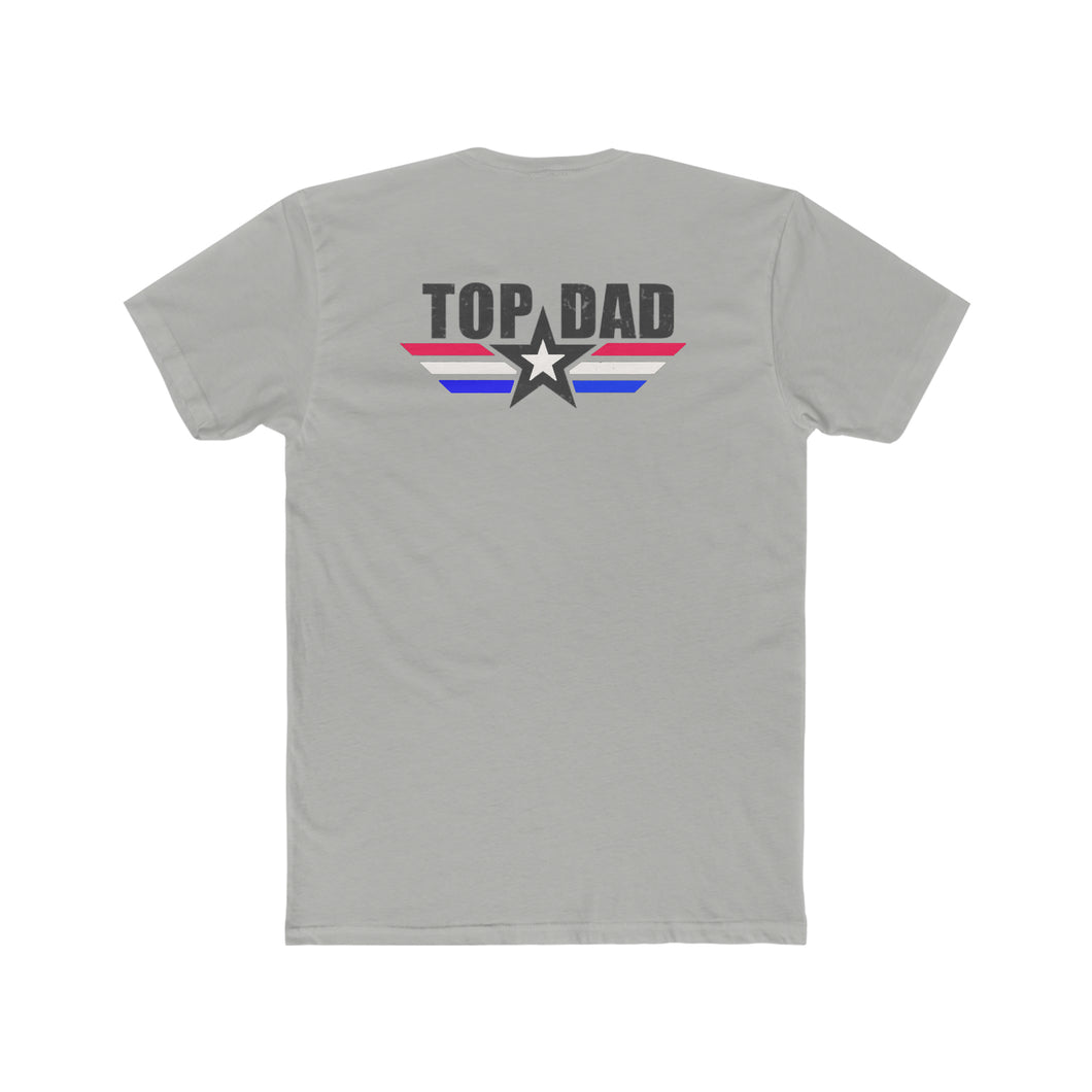 Top Dad - Print On Back - Multiple Colors