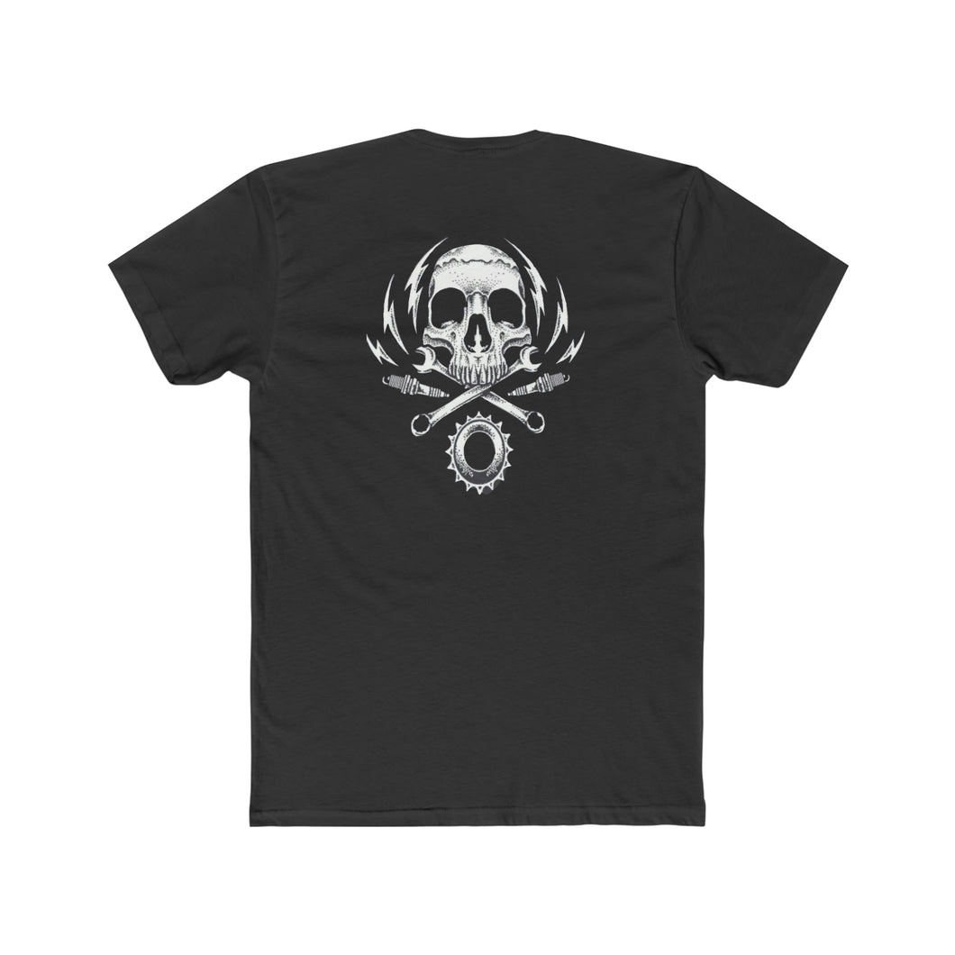 Skull Wrench and Plugs - Print On Back