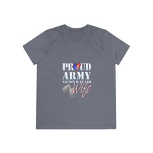Load image into Gallery viewer, Ladies - Proud Army National Guard Wife - Competitor Tee
