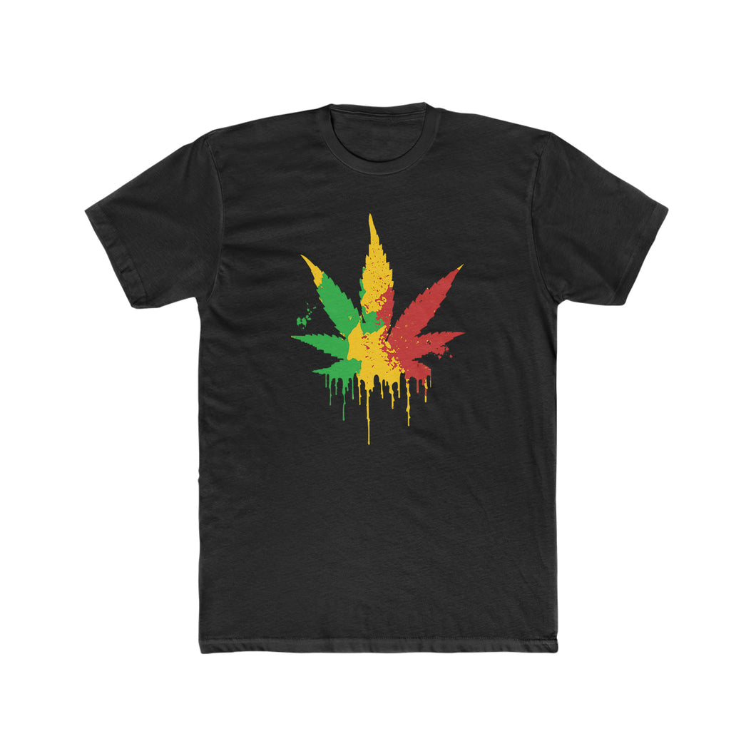 Dripping 420 Leaf - Print On Front