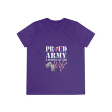 Load image into Gallery viewer, Ladies - Proud Army National Guard Wife - Competitor Tee
