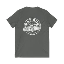 Load image into Gallery viewer, Unisex - Rustoration Garage/Rat Rod - Jersey Short Sleeve V-Neck Tee
