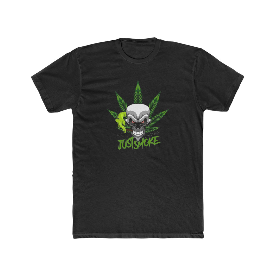 Skull Just Smoke - Print On Front