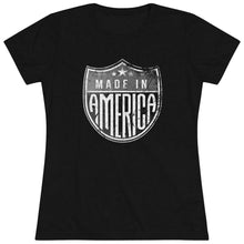 Load image into Gallery viewer, Made In America - Front - Women&#39;s Triblend Tee
