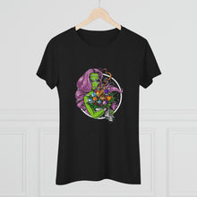 Load image into Gallery viewer, Women&#39;s Smokin Alien Girl Triblend Tee
