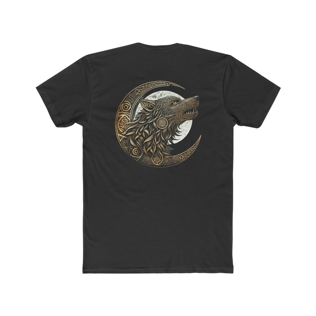 Celtic Wolf Moon - Design On Back