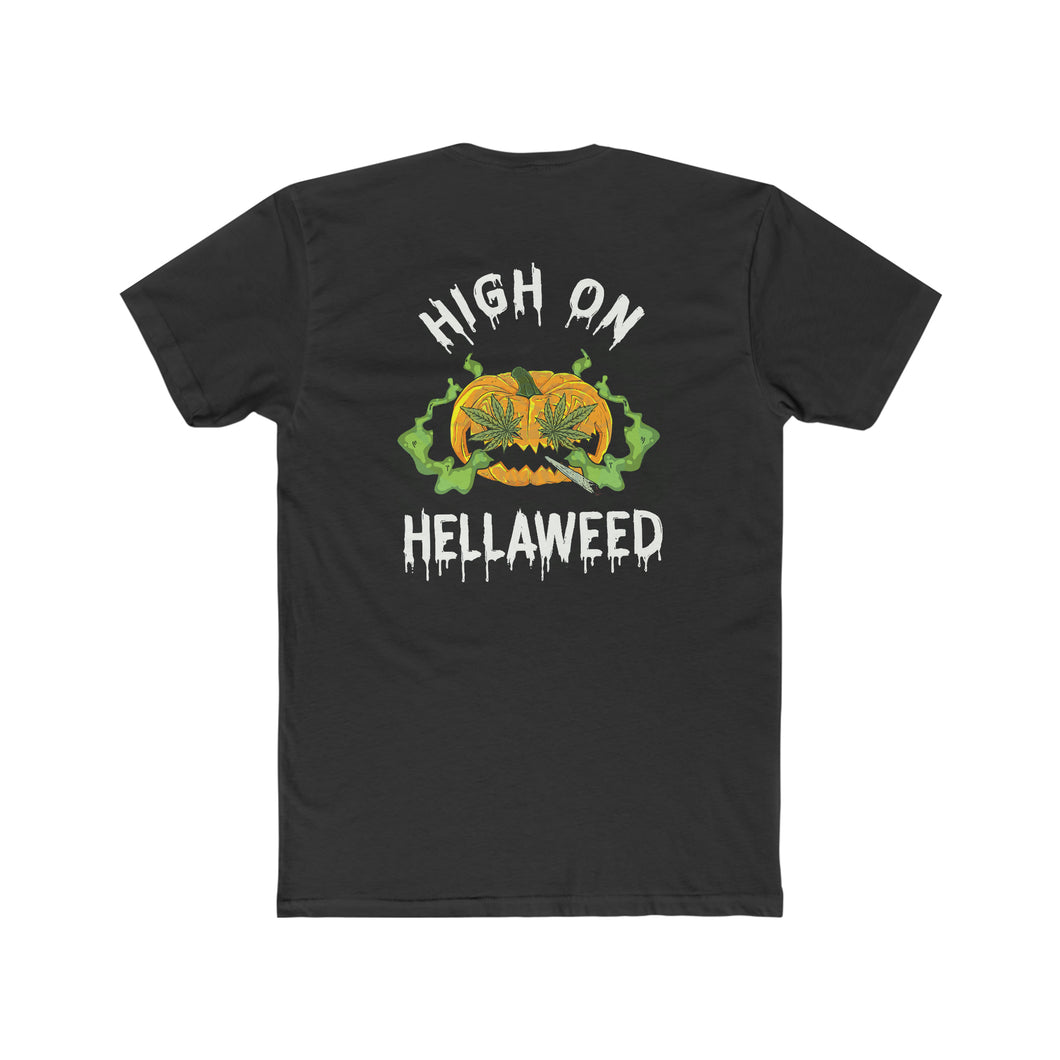 High On HellaWeed - Design On Back