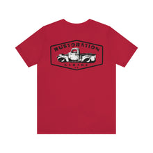 Load image into Gallery viewer, Rustoration Garage - Jersey Short Sleeve Tee - Logo on the Back
