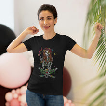 Load image into Gallery viewer, Women&#39;s Smoking Skull Triblend Tee
