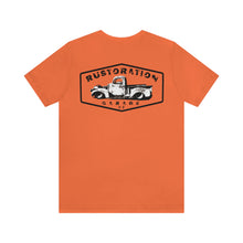 Load image into Gallery viewer, Rustoration Garage - Jersey Short Sleeve Tee - Logo on the Back
