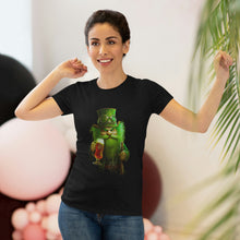 Load image into Gallery viewer, Women&#39;s Irish Drinking Leprechaun Triblend Tee
